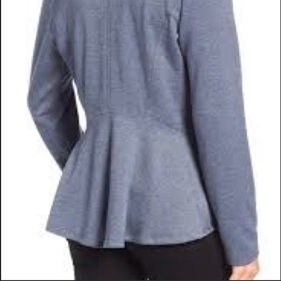Bobeau•Drape Front Cardigan, in Heather Gray - Picture 5 of 10